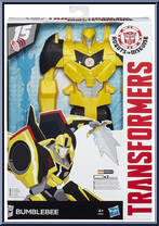Bumblebee (Electronic) from Transformers - Robots in Disguise (2015) - Titan Heroes manufactured by Hasbro [Front]