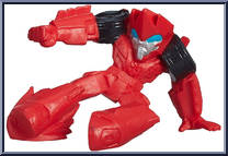 Sideswipe from Transformers - Robots in Disguise (2015) - Tiny Titans - Series 1 manufactured by Hasbro [Loose]