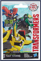 Cliffjumper from Transformers - Robots in Disguise (2015) - Tiny Titans - Series 1 manufactured by Hasbro [Front]
