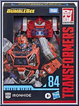 Ironhide from Transformers - Studio Series - Bumblebee manufactured by Hasbro [Front]