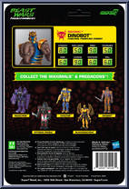 Dinobot from Transformers - Wave 7 - Beast Wars manufactured by Super7 [Back]
