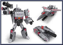 Doomshot & Megatron from Transformers - Titans Return - Voyager manufactured by Hasbro [Loose]