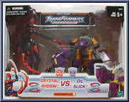Crystal Widow vs Oil Slick Action Figure