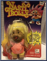 Troll (Yellow Hair) from Trolls - Nasty manufactured by Toys 'N Things [Front]