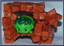 Hulk from Tsum Tsum - Marvel - Basic Series manufactured by Jakks Pacific [Loose]