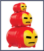 Iron Man (Mark III Armor) from Tsum Tsum - Marvel - Basic Series manufactured by Jakks Pacific [Loose]