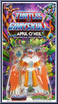 April O'Neil from Turtles of Grayskull - Basic Series manufactured by Mattel [Front]