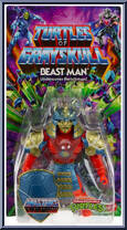 Beast Man from Turtles of Grayskull - Basic Series manufactured by Mattel [Front]