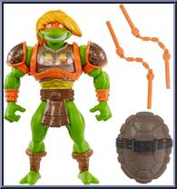 Michelangelo from Turtles of Grayskull - Basic Series manufactured by Mattel [Loose]
