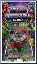 Raphael from Turtles of Grayskull - Basic Series manufactured by Mattel [Front]