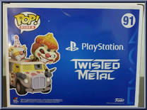 Sweet Tooth & Ice Cream Truck from Twisted Metal - Pop! Rides manufactured by Funko [Back]