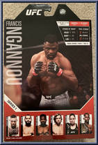 Francis Ngannou from UFC - Series 1 manufactured by Jazwares [Back]