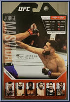 Jorge Masvidal (Chase) from UFC - Series 1 manufactured by Jazwares [Back]