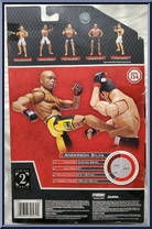 Anderson Silva from UFC - Ultimate Fighting Championship - K-Mart - Series 2 manufactured by Jakks Pacific [Back]