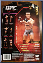BJ Penn from UFC - Ultimate Fighting Championship - Series 7 manufactured by Jakks Pacific [Back]
