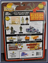 Russian Infantry Weapon Set from Ultimate Soldier - Accessories manufactured by 21st Century Toys [Back]