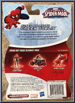 Green Goblin (Super Strength) from Ultimate Spider-Man - Basic Series manufactured by Hasbro [Back]