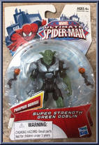 Green Goblin (Super Strength) from Ultimate Spider-Man - Basic Series manufactured by Hasbro [Front]
