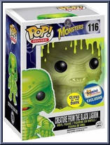 Creature from Black Lagoon (Glows in the Dark) from Universal Monsters - Pop! Vinyl Figures manufactured by Funko [Front]