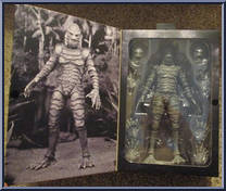 Creature from the Black Lagoon (Black & White) from Universal Monsters - Ultimate Collection manufactured by Neca [Front]