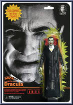 Dracula (Glow in the Dark) from Universal Monsters - Remco Cardbacks manufactured by Neca [Front]