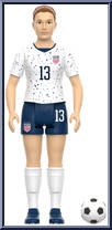 Alex Morgan (2023 World Cup Home Kit) Action Figure