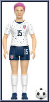 Megan Rapinoe (2023 World Cup Home Kit) Action Figure