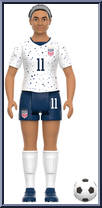 Sophia Smith (2023 World Cup Home Kit) Action Figure