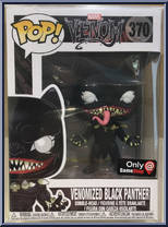 Black Panther (Venomized) from Venom - Pop! Vinyl Figures manufactured by Funko [Front]