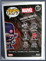 Gwenpool (Venomized) from Venom - Pop! Vinyl Figures manufactured by Funko [Back]