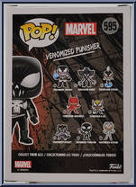 Punisher (Venomized) from Venom - Pop! Vinyl Figures manufactured by Funko [Back]