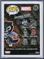 Rocket (Venomized) from Venom - Pop! Vinyl Figures manufactured by Funko [Back]
