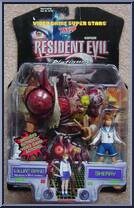 William Birkin / Sherry (Platinum) from Video Game Super Stars Presents - Resident Evil 2 manufactured by Toy Biz [Front]