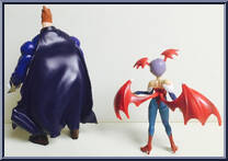 Demitri / Lilith from Video Game Super Stars Presents - Darkstalkers 3 manufactured by Toy Biz [Loose]