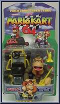 Donkey Kong from Video Game Super Stars Presents - Mario Kart 64 manufactured by Toy Biz [Front]