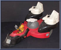Capture Chariot with Feryl from Visionaries - Spectral Knights - Vehicles manufactured by Hasbro [Loose]