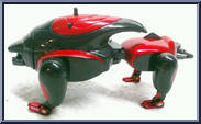 Red Lion from Voltron - Third Dimension - Stealth Lions manufactured by Trendmasters [Loose]