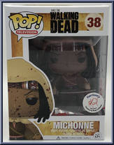 Michonne (Bloody) from Walking Dead - Pop! Vinyl Figures manufactured by Funko [Front]
