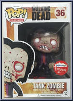 Tank Zombie (Bloody) from Walking Dead - Pop! Vinyl Figures manufactured by Funko [Front]