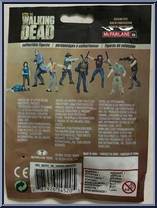 Carl Grimes from Walking Dead - Construction Sets - Blind Bags - Series 1 manufactured by McFarlane [Back]