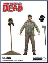 Glenn from Walking Dead - Comic Series 5 manufactured by McFarlane [Loose]