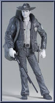 Officer Rick Grimes (B&W) from Walking Dead - Comic Series 1 manufactured by McFarlane [Loose]