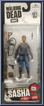 Sasha from Walking Dead - TV Series 10 manufactured by McFarlane [Front]