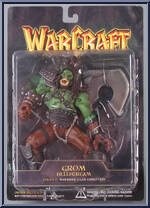 Grom Hellscream (Warsong Clan Chieftain) from Warcraft - Series 2 manufactured by Toycom [Front]