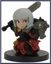 Adepta Sororitas Battle Sister from Warhammer 40,000 - Chibi manufactured by Bandai [Loose]
