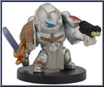 Grey Knight from Warhammer 40,000 - Chibi manufactured by Bandai [Loose]