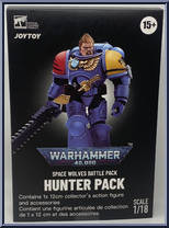 Erik Icefang (Hunter Pack) from Warhammer 40,000 - Space Wolves manufactured by JoyToy [Front]