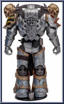 Iron Warrior (Gold Label) from Warhammer 40,000 - Chaos Space Marines manufactured by McFarlane [Loose]