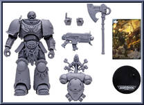 Wolf Guard (Space Wolves) (Artist Proof) from Warhammer 40,000 - Basic Series manufactured by McFarlane [Loose]