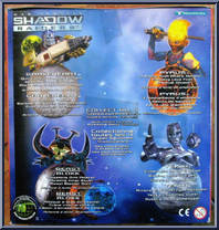 Graveheart from War Planets - Shadow Raiders - Deluxe manufactured by Trendmasters [Back]
